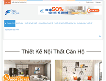 Tablet Screenshot of feeldecor.com